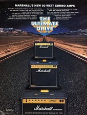 vtg MARSHALL DRIVE MAGAZINE AD