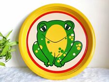 Vintage Grenouille Graphiques Boite Portion Plateau Décoratifs Vieux Collection