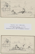 Leçon de natation | dessin à