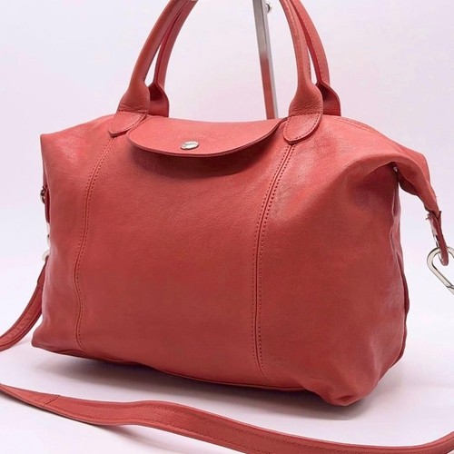 Longchamp pliage cuir - longchamp,