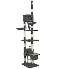 Arbre à chat plafond corde en