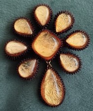 Ancienne Broche Talosel Line Vautrin - Monique Védié  - Vintage Années 60