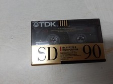 🎧 Cassette audio VIERGES TDK SD -90  IEC II / Type II - NEUVES 🎧