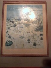 lithographie yves brayer