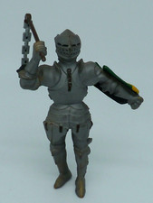 FIGURINE ANCIENNE PVC SCHLEICH PAPO PLASTOY ETC. CHEVALIER PIETON MOYEN AGE P265