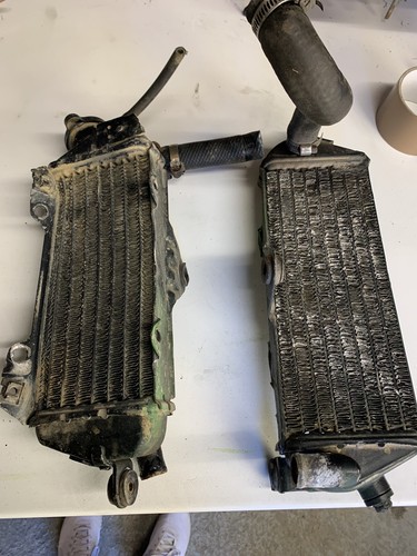 Kawasaki 250 1989 radiateur - kawasaki, kx