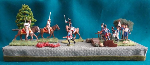 Diorama 1er empire figurines - 1er,