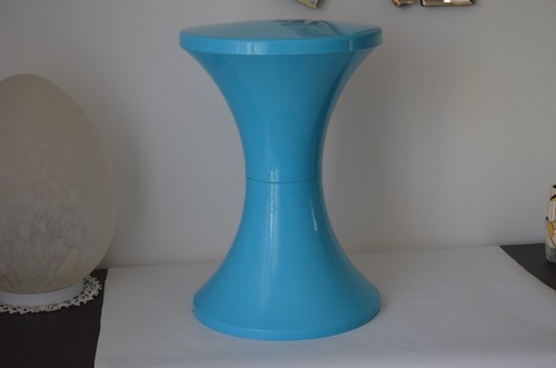 Tabouret turquoise tam - tabouret,