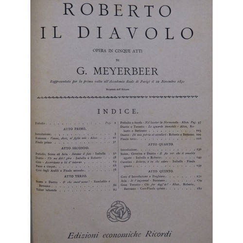 Meyerbeer giacomo roberto - giacomo,