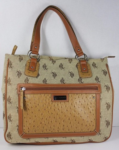 Polo assn canvas faux - polo, &