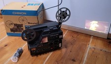 projecteur super 8 sonore,optique et magnétique "chinon 9500"