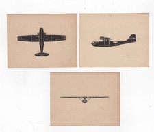 1930 feuilles design hydravion