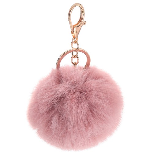 Pompon 8cm fausse fourrure