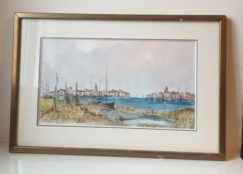 Tableau peinture aquarelle - tableau,