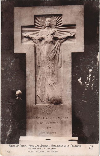 Cpa real del sarte monument - real,