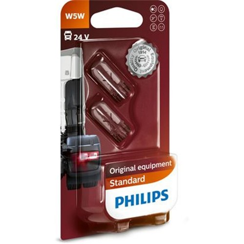 Philips glassockellampe w5w - 2,