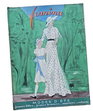 REVUE FEMINA MAI 1932 Modes