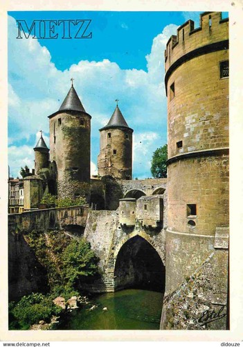 Carte postale metz la - -, 57