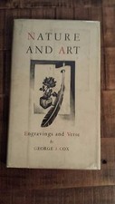 Nature Et Art / Gravure Et Verset par George J.Cox, 1944, 1st Édition 1 De 500
