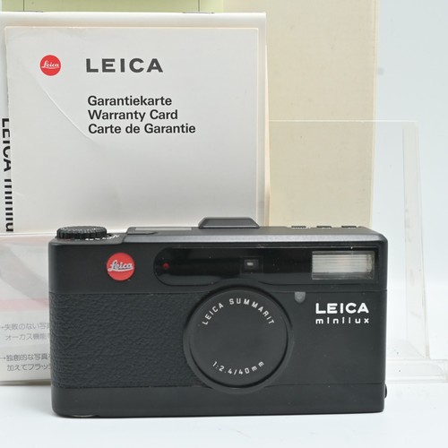 Leica minilux noir - minilux,