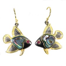 925 Argent Sterling Boucles