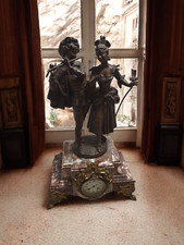 ancienne pendulede cheminée