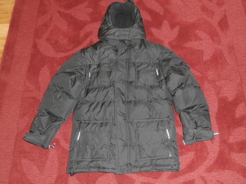 Manteau rembourré noir - , école
