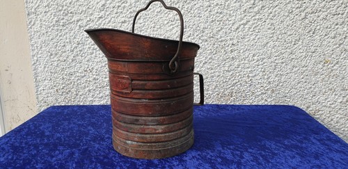 Ancien décalitre tôle - ancien, en