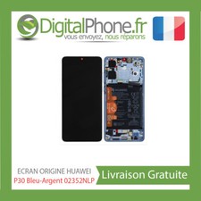 Ecran LCD Complet ORIGINE Huawei P30 Blue-Silver 02352NLP -TVA RECUPERABLE-