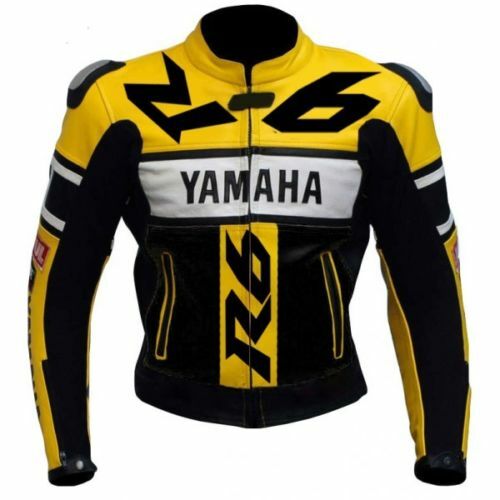 Yamaha biker cuir veste - cuir,