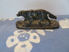 ancien Bronze sétaire signé Mene