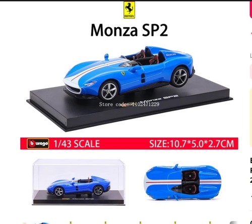 Monza sp2 burago - sp2,