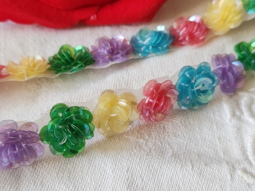 Lot fleurs vintage en - 30,