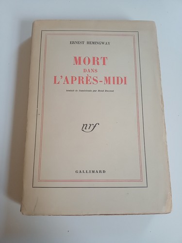 Mort dans après midi - mort,