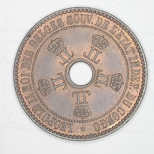 Pièce centimes congo - pièce,