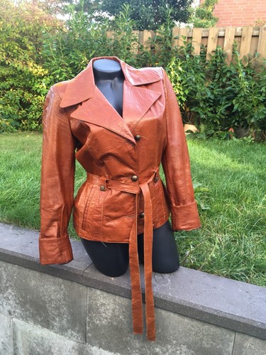 Veste cuir taille m - veste, cuir,