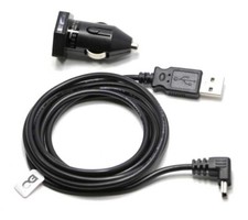 USB Voiture Chargeur Alimentation Cordon Câble pour Garmin Nuvi GPS 2595lmt