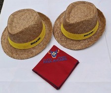 RICARD  2 chapeaux Paille  + 1