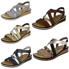 Sandales À Talons Wedge Pour