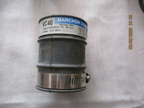Manchon souple pvc à - pvc,