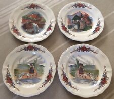 4 Assiettes à dessert