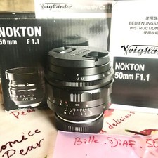 Voigtlander NOKTON 50mm f 1,1