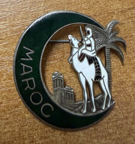 Insigne maroc email - insigne,