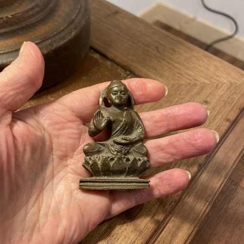 Bouddha bronze bouddhisme - bronze,