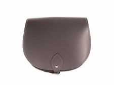Femmes Main Fabriqué London Cuir Gris Sacoche Selle Sacs Disponible Many Coloris