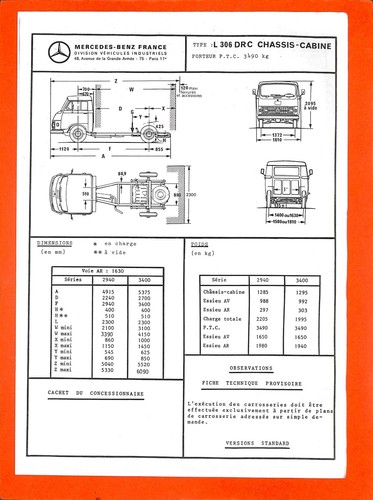 Mercedes trucks fiche - mercedes,