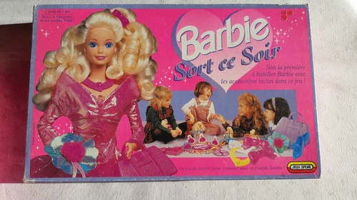 Jeu vintage barbie - vintage, sort