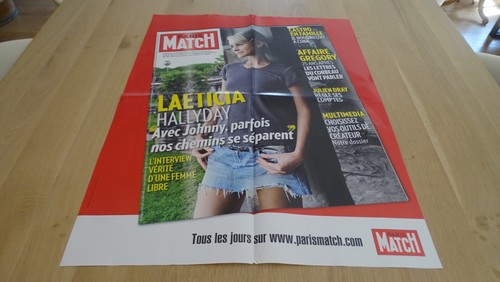 Plv affiche paris match - paris,