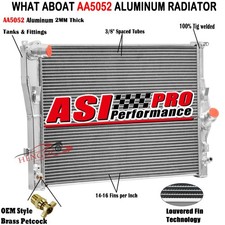 2 Row Aluminum Radiateur Pour