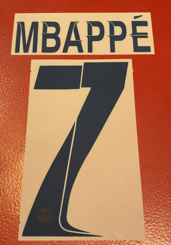 Flocage officiel mbappe 7 - flocage, n°7